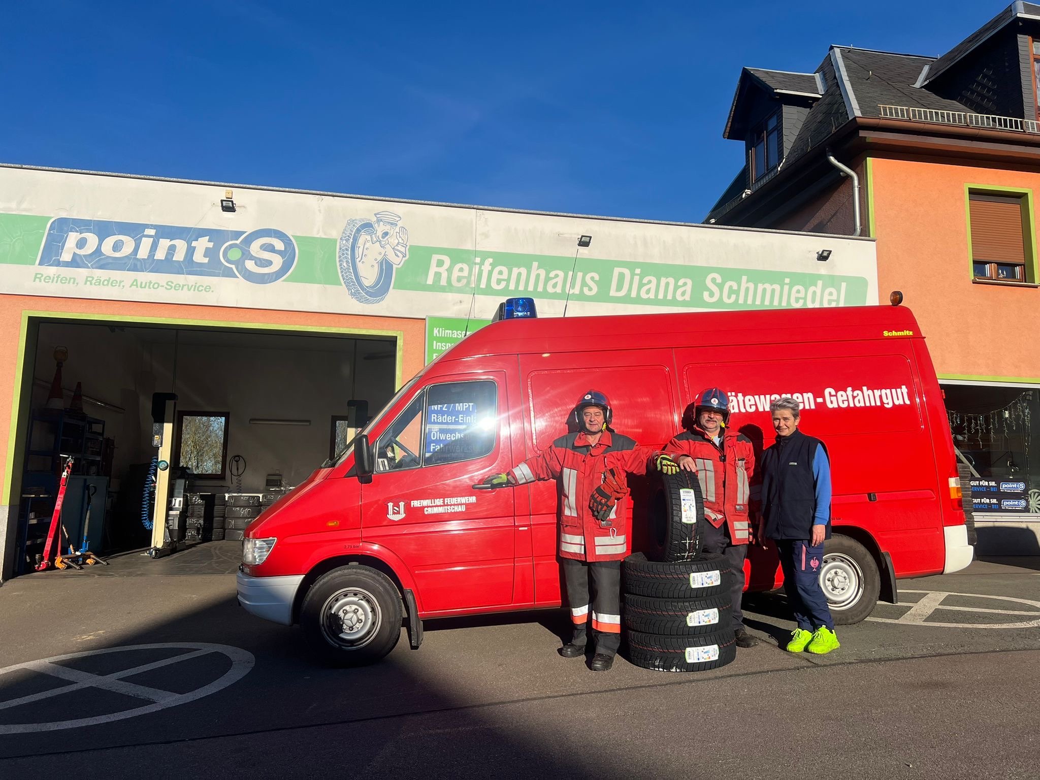 Reifen f&uuml;r den guten Zweck